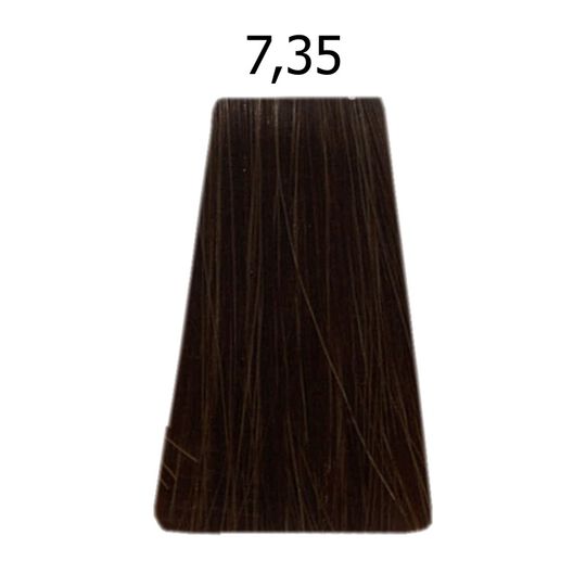 Inoa Haarfarbe ohne Ammoniak 7.35 Goldblond-Mahagoni