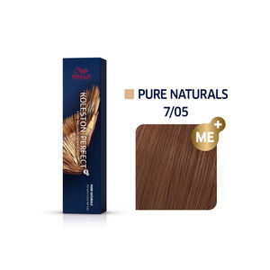 Permanente Haarfarbe Koleston Perfect Me+ 7/05 Blond Burnt Honey