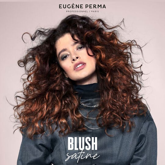 Direktf&auml;rbung &bdquo;Blush satine&ldquo; mittleres Stahlgrau