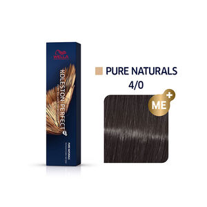 Permanente Haarfarbe Koleston Perfect Me+ 4/0 Kalt-Natur Kastanienbraun