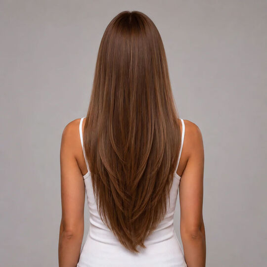 Clip In Extensions Echthaar 55 cm 8