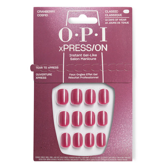 xpress/on-Kunstn&auml;gel cranberry cosmo