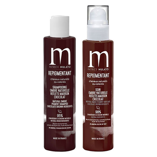 Repigmentierungsritual Shampoo + Pflege