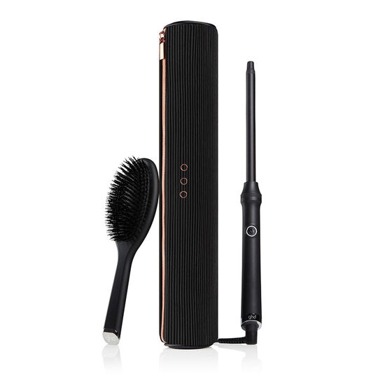Exklusives Set mit dem ultrafeinen Lockenstab Curve Thin Wand