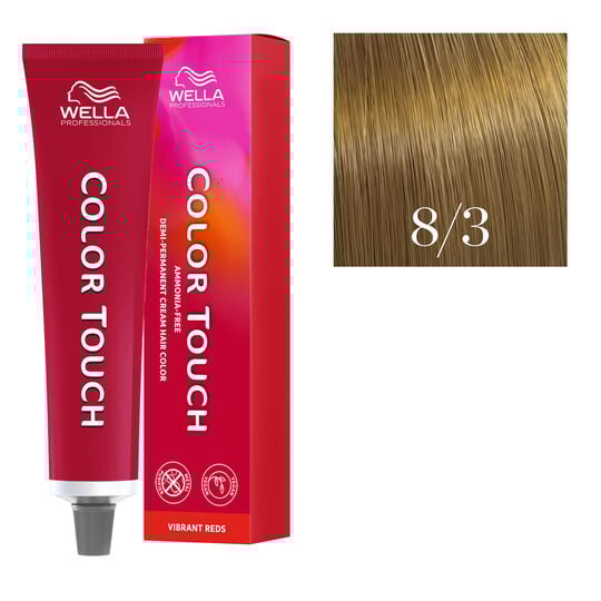 Semipermanente Coloration Color Touch 8/3 Hellblond Gold