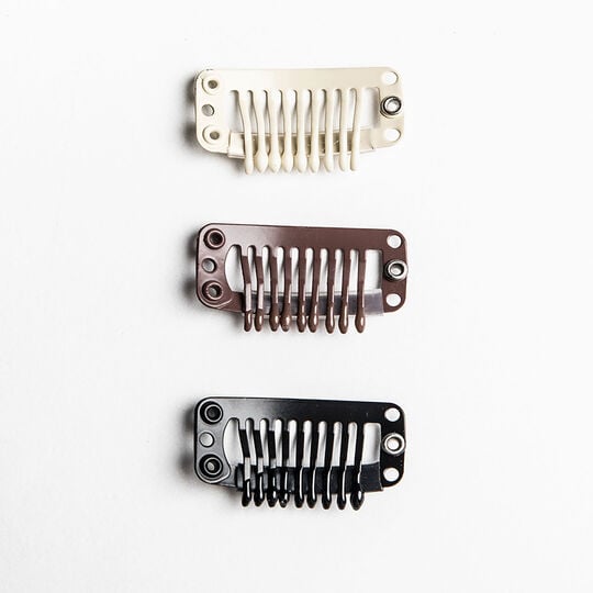 Ersatz-Clips f&uuml;r Extensions Braun