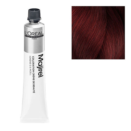 Permanente Haarfarbe Majirel Majirouge Carmilan 5.60 helles Rotbraun