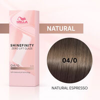 Shinefinity Gloss-Haarfarbe 04/0 Natural Espresso