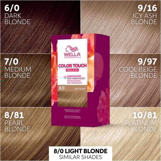Color Touch Fresh-up-Kit 8/0 Hellblond Natur