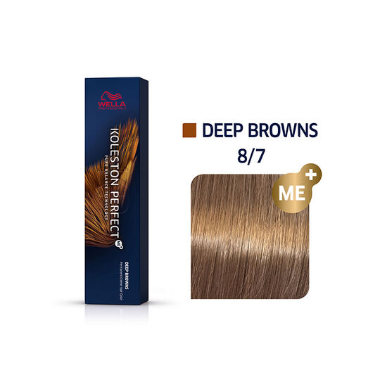 Permanente Haarfarbe Koleston Perfect Me+ 8/7 Hellblond Marron