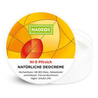 Nat&uuml;rliche Deo-Creme No.9 Pfirsich