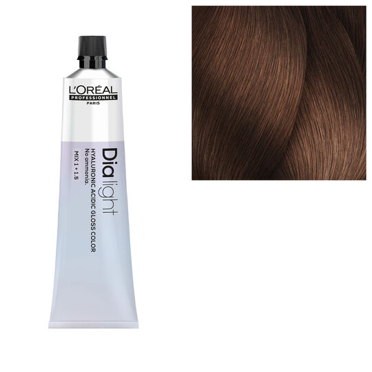 T&ouml;nung Dia light Hyaluronic 6.35 Dunkelblond Gold Mahagoni