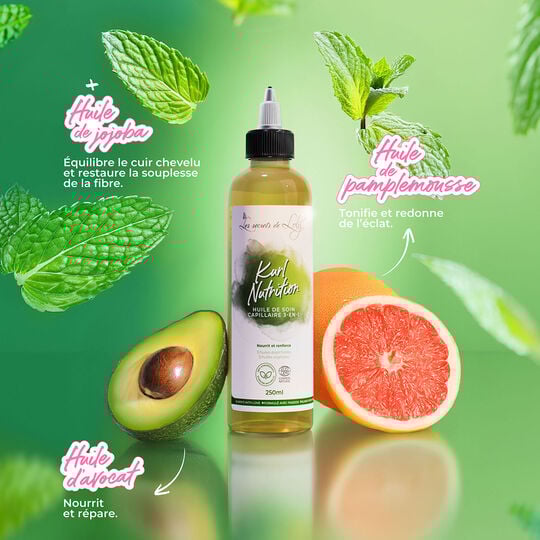 3-in-1-Haarpflege&ouml;l Kurl Nutrition