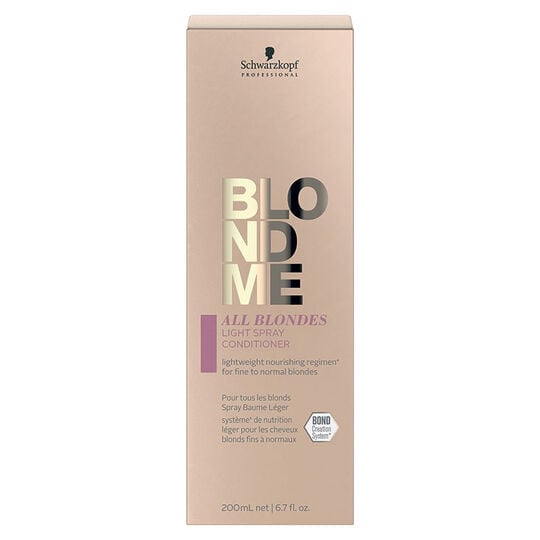 Leichtes Balsamspray f&uuml;r feines bis normales blondes Haar von Blondme