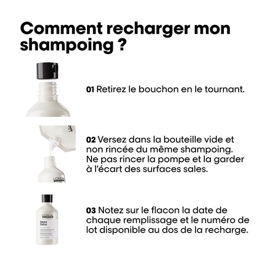 Metal Detox Shampoo Nachf&uuml;llpackung 500 ml
