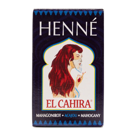 Rotes Henna acajou El Cahira Mahagoni El Cahira