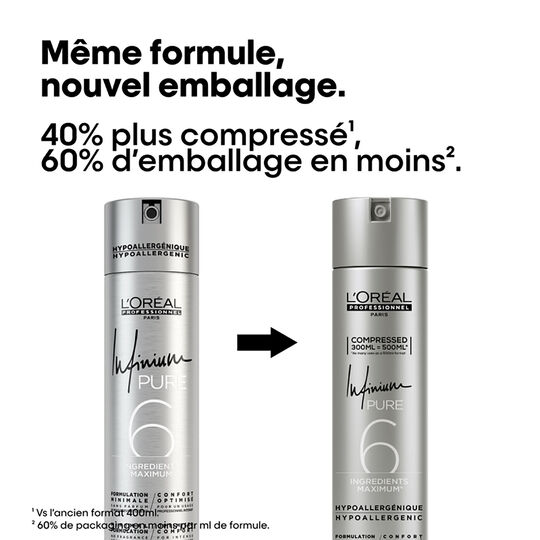 Infinium Pure Haarspray mit starkem Halt