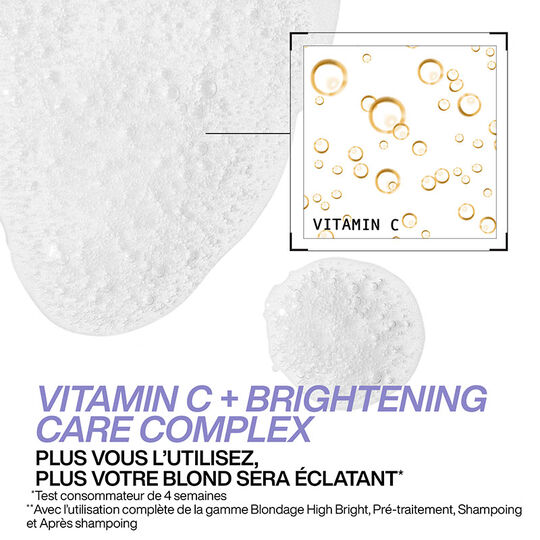 Aufhellende Sp&uuml;lung f&uuml;r blondes Haar Blondage High Bright