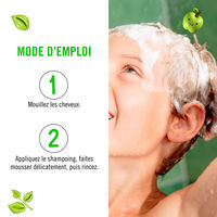 Equave Kids Shampoo & Sp&uuml;lung im Set f&uuml;r Kinder applestastic