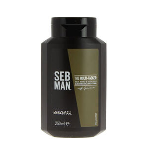 Das 3-in-1-Shampoo und Duschgel &bdquo;The Multi-Tasker&ldquo; Seb Man
