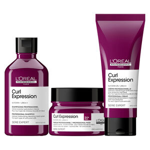 Die intensive Feuchtigkeitspflege-Routine Curl Expression