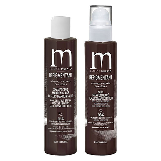 Repigmentierungsritual Shampoo + Pflege