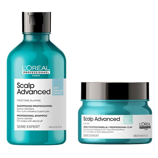 Pflege gegen fettige Schuppen Scalp Advanced