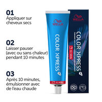 Permanente Haarfarbe Color Xpress 5/1 Hellkastanienbraun Asch