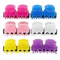 Mini-Krokodilklemmen Farbe 1,5 cm