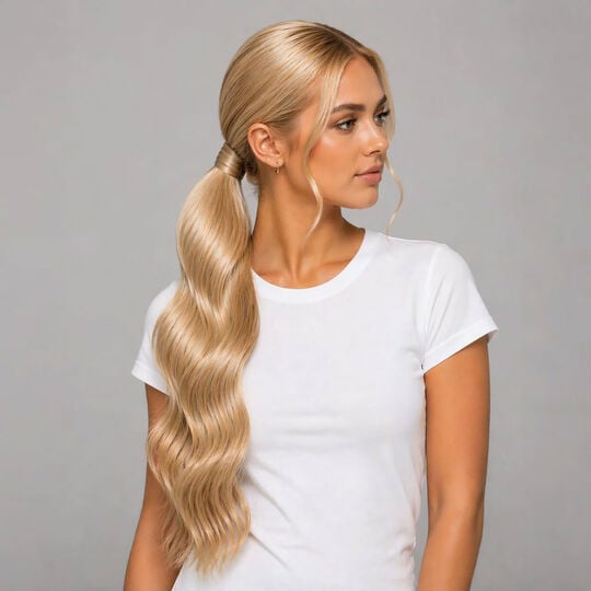 Ponytail Extensions Echthaar 55 cm 24