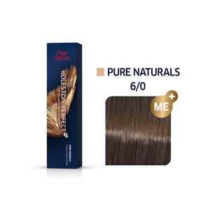 Permanente Haarfarbe Koleston Perfect Me+ 6/0 Dunkelblond Natur Kalt