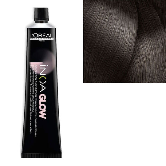 Transluzente, ammoniakfreie Haarfarbe Inoa Glow