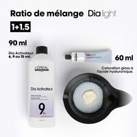 T&ouml;nung Dia light Hyaluronic 5 Hell-Kastanienbraun