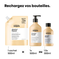 Absolut Repair Instant Restrukturierungsshampoo Nachf&uuml;llpackung 500 ml
