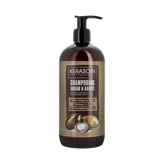 Shampoo f&uuml;r lockiges und krauses Haar mit Argan&ouml;l und Sheabutter