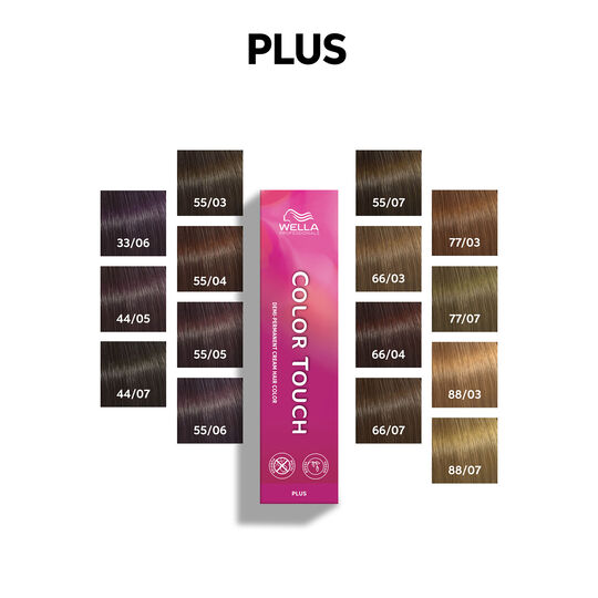 Semipermanente Coloration Color Touch 88/07 Hellblond Natur Marron