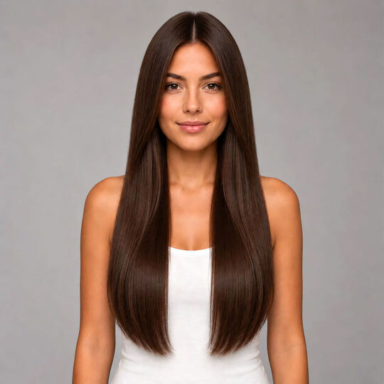 Clip In Extensions Echthaar 55 cm 4
