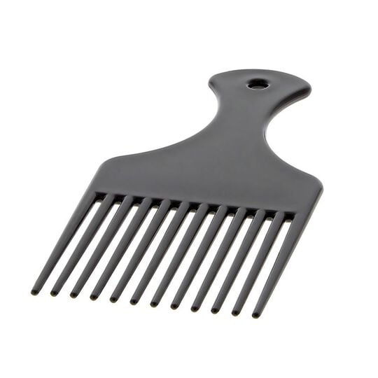 Einfacher schwarzer Afro-Kamm