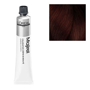 Permanente Haarfarbe Majirel 4.56 Kastanienbraun Mahagoni-Rot