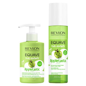 Equave Kids Shampoo & Sp&uuml;lung im Set f&uuml;r Kinder applestastic