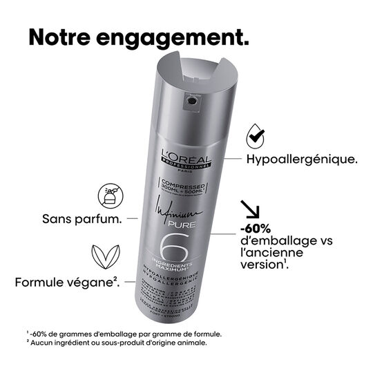 Infinium Pure Haarspray mit starkem Halt