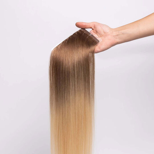 Tape In Extensions Ombre Echthaar 55 cm 6/8/24