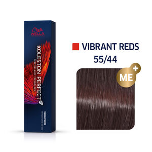Permanente Haarfarbe Koleston Perfect Me+ 55/54 Hellbraun, intensiv kupferfarbenes Mahagoni