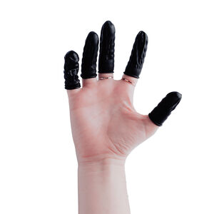Fingerschutz 5Stk. schwarz
