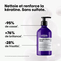 Keratin Alpha Sleek Disziplinierendes Shampoo