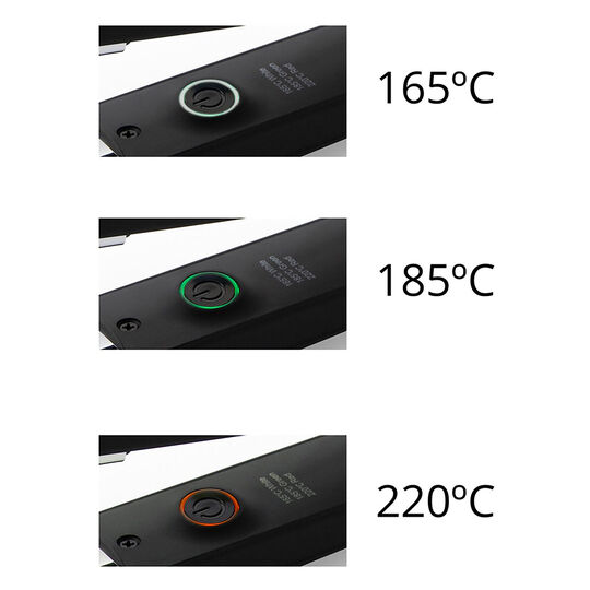 Haargl&auml;tter C-Style Digital Black Soft Touch