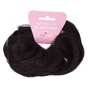 Haargummi Scrunchie Schwarz