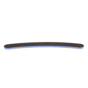 Schwarze Bananenfeile f&uuml;r nat&uuml;rliche N&auml;gel 100/180 : Mittleres / Feinkorn