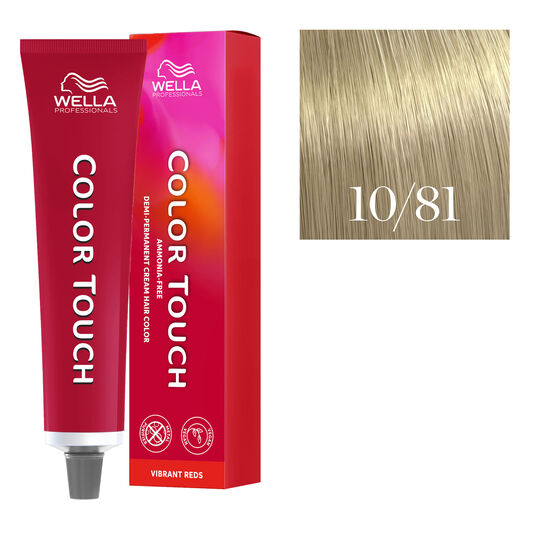 Semipermanente Coloration Color Touch 10/81 Sehr Sehr Hellblond Perlmutt Asch