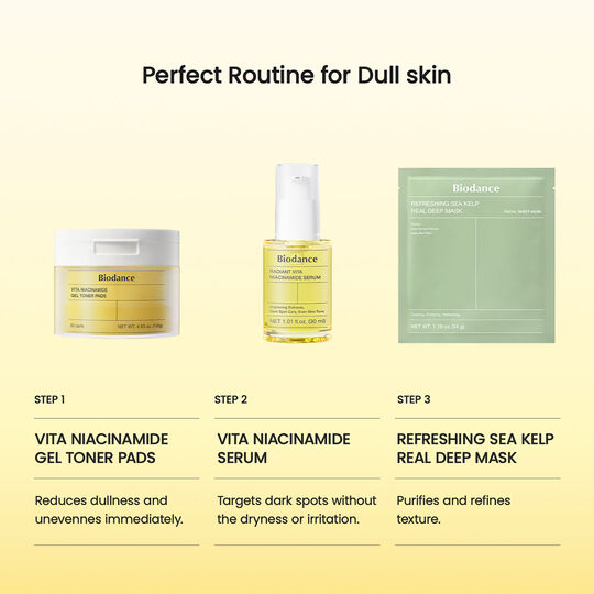 Vita Niacinamide Gel-Toner-Pads